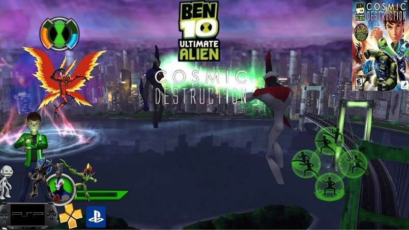 Ben 10 Ultimate Alien Cosmic Destruction ROM